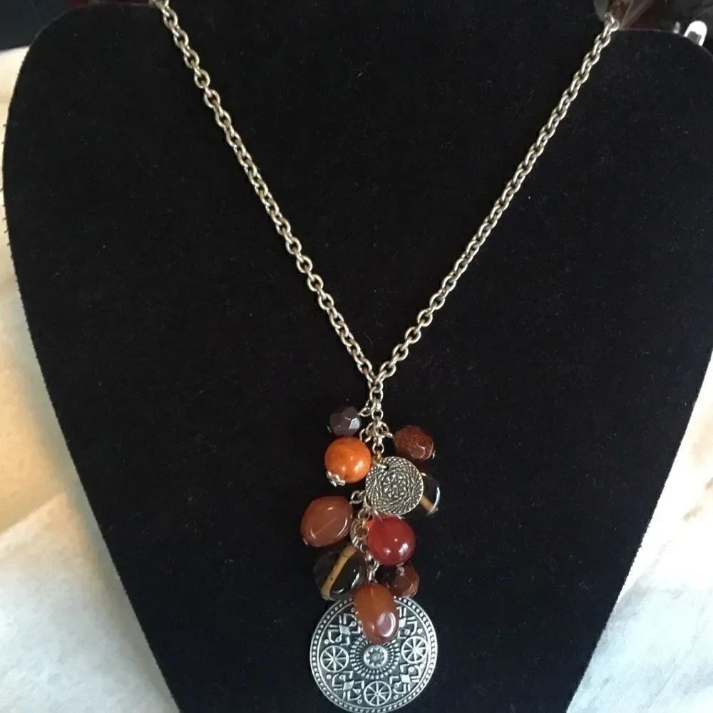 $12 ea or 3/$25. Pewter-tone Chain Necklace